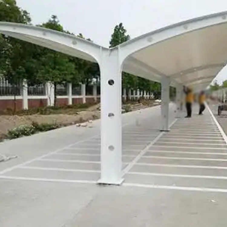 隆子县膜结构电动车棚